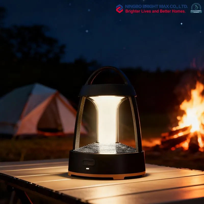 Lampe de table lanterne de camp